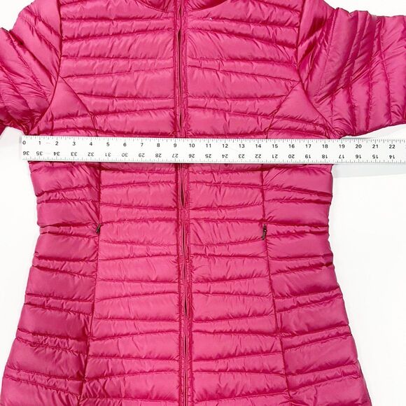 NWT Patagonia Women's Fiona Parka Light-weight Down Insulation Pink Jacket Med - Picture 10 of 12